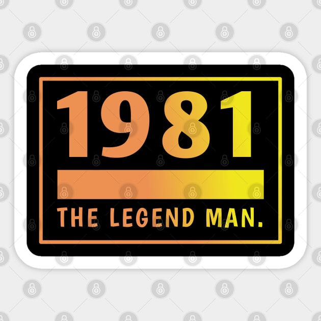 1981 birthday Sticker by BlackMeme94